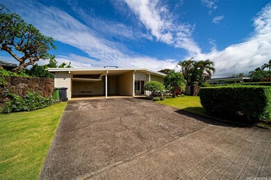 Front View of Home with a 2-Car Carport