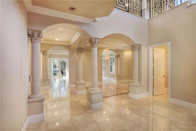 Foyer looking into Dining Room