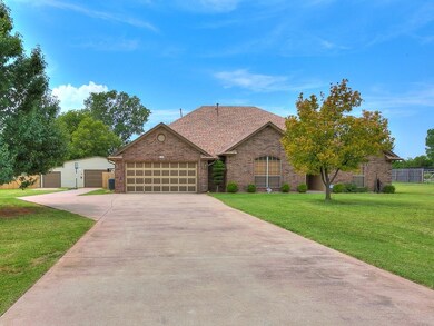 Beautiful brick home sit back from the street. Lot