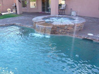 Backyard Pool and Spa