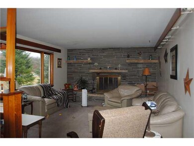 Other Full wall woodburning fireplace adds charact