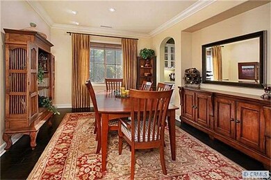 Formal Dining Room features Crown Molding-Custom L