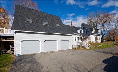 Left side view of home.