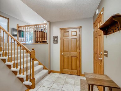 Large Tiled Foyer