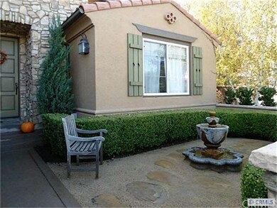 Entry Courtyard with Fountain