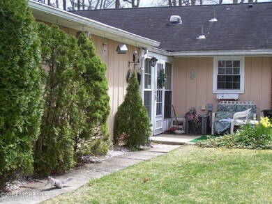 Entry to breezeway