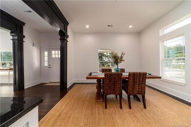 Dining room opens to gourmet kitchen!