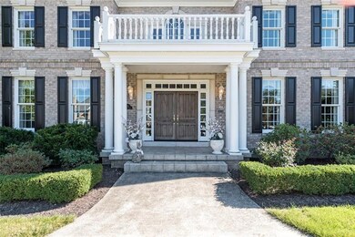 The Stately Entry Way is Sure to Impress Your Gues
