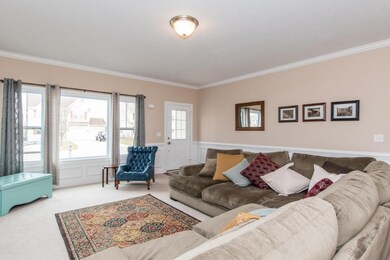 Check out the crown molding