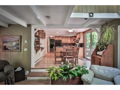 Family Room opens to Sunroom