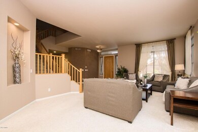Spacious living room