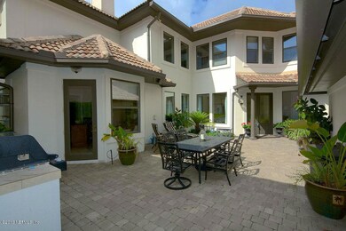 COURTYARD VIEW OF FRONT ENTRY