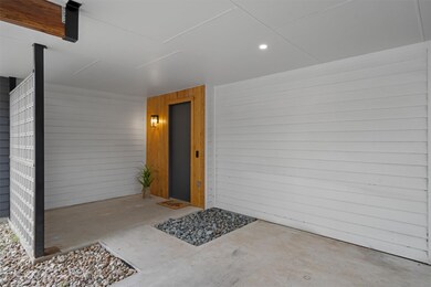 View of exterior entry