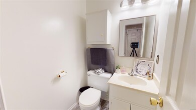 Half Bath just off the foyer