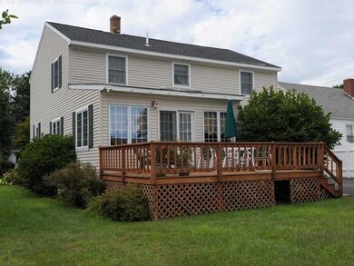 Exterior Back. deck from dining room