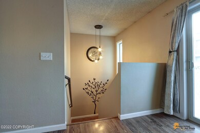 Upper level facing stairs