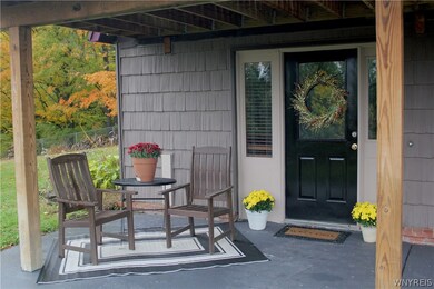 Covered patio