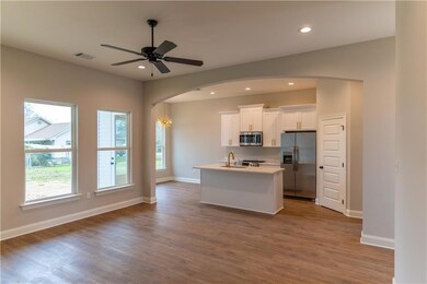 open floor plan. 10 foot ceilings throughout