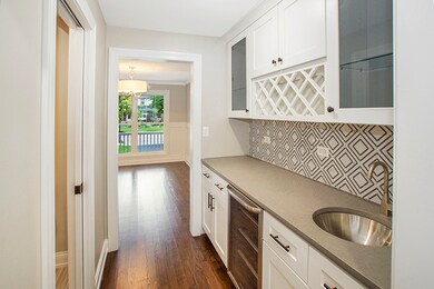 Beverage Refrigerator and sink makes entertaining 