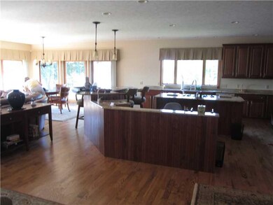 Kitchen. The open floor plan allows for easy enter