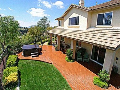 Beautiful Brick Patio with Wrap around Porch and C