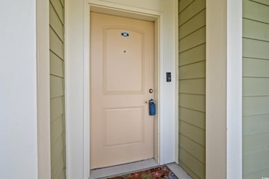 View of exterior entry