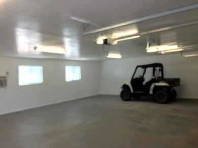 Oversized finished garage