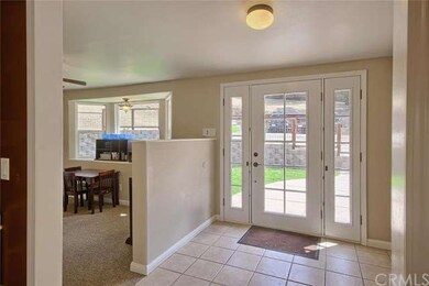 Interior entry of sunroom