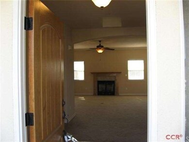 From the front door into the great room.