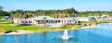 Waterside Clubhouse fountain