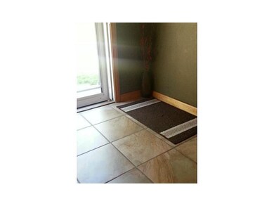 Entryway. New tile in foyer