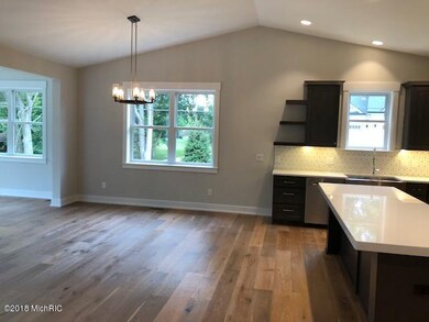 Kitchen and dining area