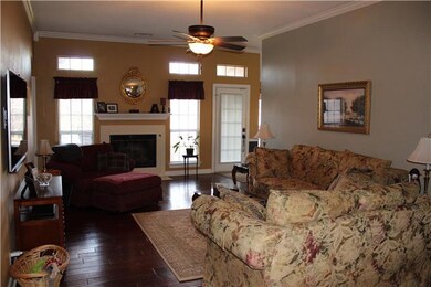 Living room with Fireplace
