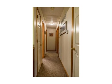 Hall with attic fan