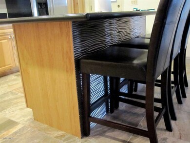 Kitchen island detail