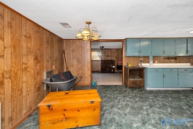 Vinyl flooring, crown molding