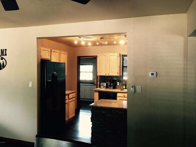 View from dining area