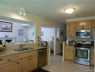 Gorgeous Granite Counter Tops and Tile Backsplash 