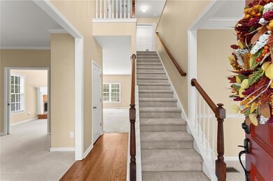 Welcome home! Gleaming hardwoods that have been freshly refinished greet you as you step into the two story entry.