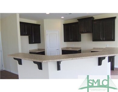 Kitchen. Richly hued cabinetry