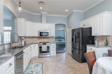 UPDATED KITCHEN WITH OPENING TO LIVING ROOM