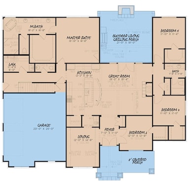 Spec Home 001 Floorplan