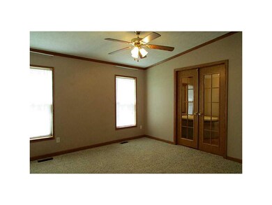Master Bedroom. Master bedroom with French doors t
