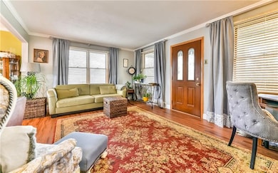 Hardwood Floors and lots of natural light welcome 
