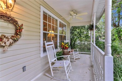 Front Porch for relaxing and watching the sunset