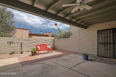 Covered patio