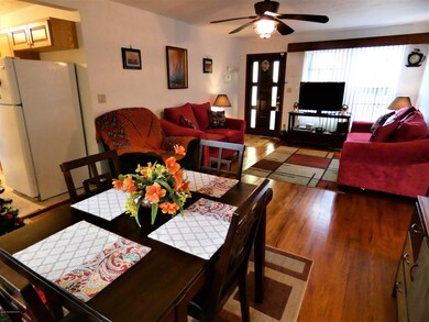 living room facing front door