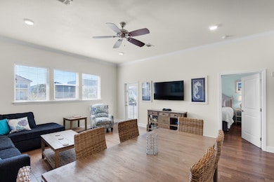 Dining room to living room view