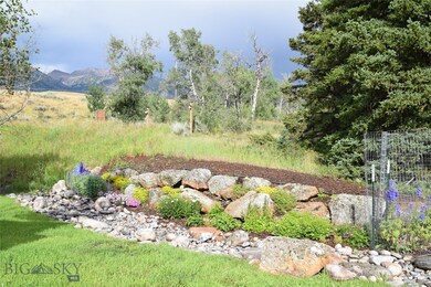 Landscaping and garden area, with some of the bird