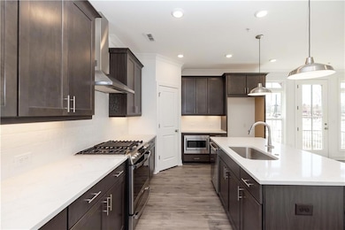 The kitchen is equipped with slate cabinets with 42